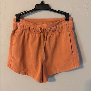 Lululemon Women's Drawstring Casual Shorts - Rust Color